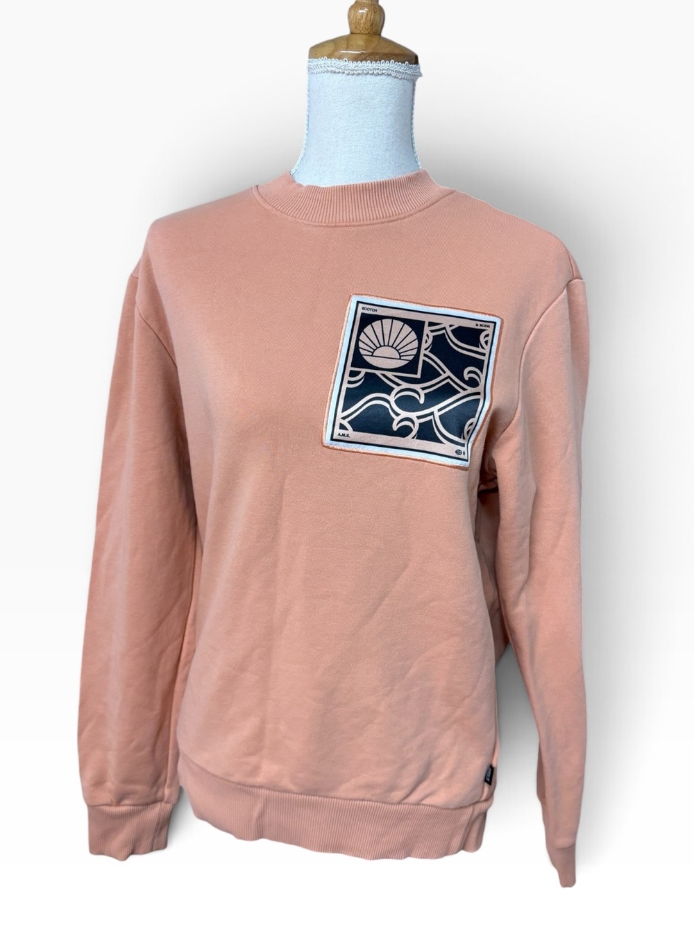 Scotch & Soda Peach Crewneck Sweatshirt SIZE SMALL